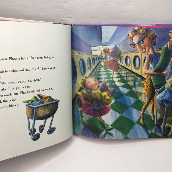 Set 2 Kids Books Phoebe's Fabulous Father How Get Famous Brooklyn Hest Campbell - Picture 3 of 13